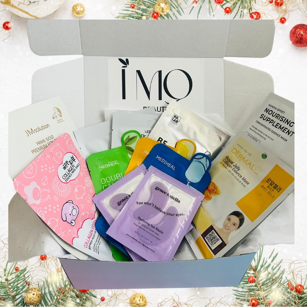 Self-Care Pamper Package Mask Set | IMQ K-beauty Mask Box